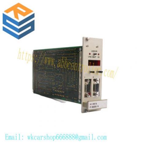 HIMA F8620/4 CPU Module; Producer: HIMA