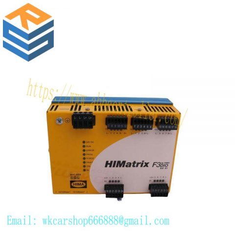 HIMA HIMatrix F60 PS 01 Safety System Module: Advanced Safety Control for Industrial Applications