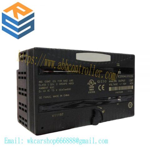 GE Fanuc IC200ALG322 - High-Performance VersaMax Analog I/O Module