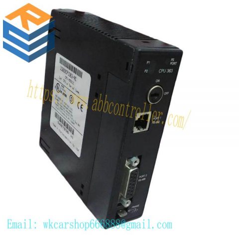 GE IC693CPU363 Single Slot CPU Module: High-Performance Control for Industrial Automation