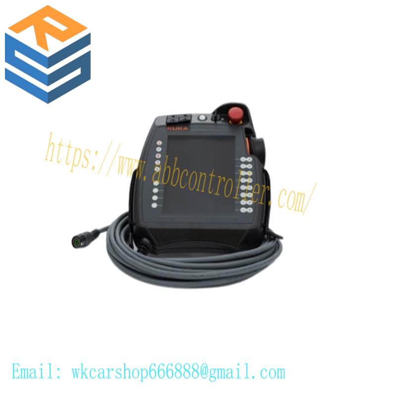 kuka_c5_00-291-556_teach_pendant.jpg KUKA C5 00-291-556 Teach Pendant - Control Module for Advanced Robotics Workstations