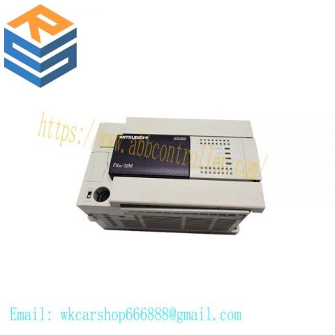 Mitsubishi FX3U-32MR/DS Logic Control Module, Advanced Industrial Automation Solution
