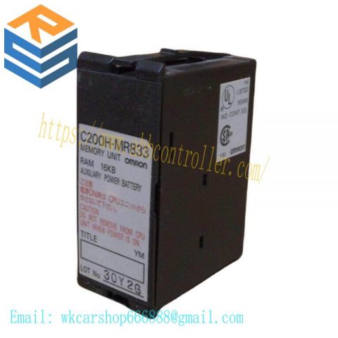 OMRON C200H-MR833 Memory Module Cartridge for Industrial Automation Solutions