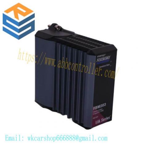 Foxboro P0914SV Input Module, Advanced Control Solution