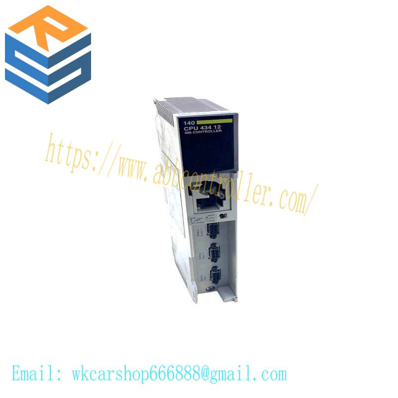 schneider_140cpu43412.jpg Schneider Electric 140CPU43412 High-Performance PLC Controller, Ideal for Industrial Automation Systems