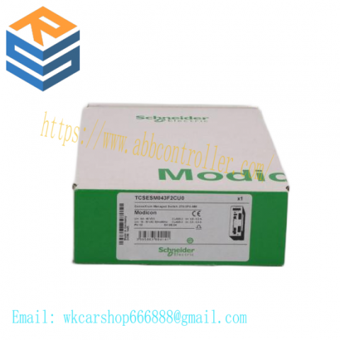 Schneider Modicon 140NRP31200 Ethernet Fiber Converter, Advanced Networking for Industrial Automation