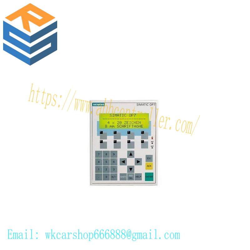 siemens_6av3607-1jc00-0ax1_operator_panel_op7_pp_lc_display.jpg SIEMENS 6AV3607-1JC00-0AX1: High-Performance Operator Panel OP7/PP LC Display