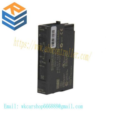 SIEMENS ET200S 6ES7134-4FB51-0AB0 Analog Input Module - 2AI High Speed