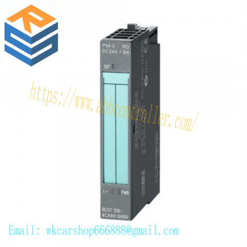 Siemens 6ES7138-4CA50-0AB0 I/O Power Module