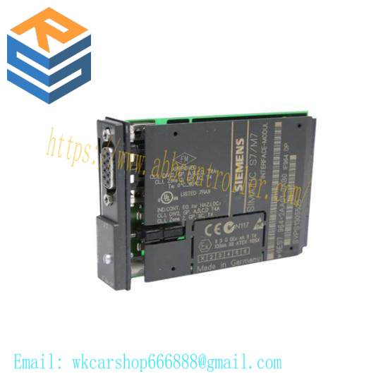 siemens_6es7964-2aa01-0ab0_interface_module.jpg SIEMENS 6ES7964-2AA01-0AB0 Interface Module: Reliable Communication Solution for Industrial Automation