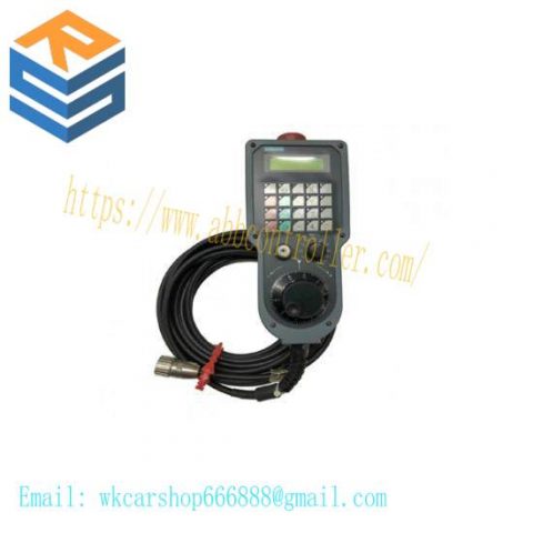 SIEMENS SINUMERIK FM-NC/840D/810D 6FX2007-1AE14 B-MPI Handheld Unit & Cable
