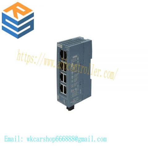 SIEMENS SCALANCE XB008 Unmanaged Industrial Ethernet Switch - 6GK5008-0BA10-1AB2