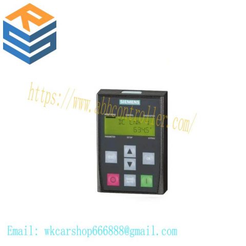 SIEMENS 6SL3255 Basic Operator Panel for Industrial Controls, Optimized for Efficient Machine Management