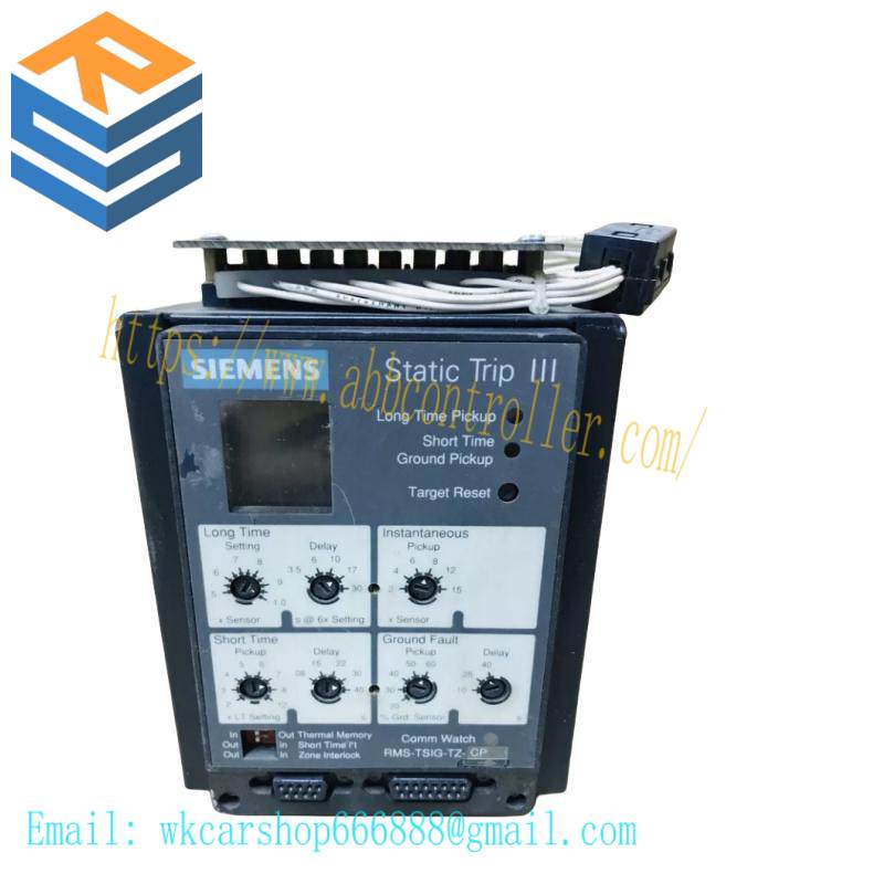 siemens_rms-tsig-tz_static_trip.jpg SIEMENS RMS-TSIG-TZ Static Trip - Advanced Control Module, High Performance & Reliability
