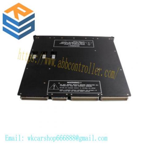 Triconex 3850E Digital Input Module; Manufacturer: TRICONEX