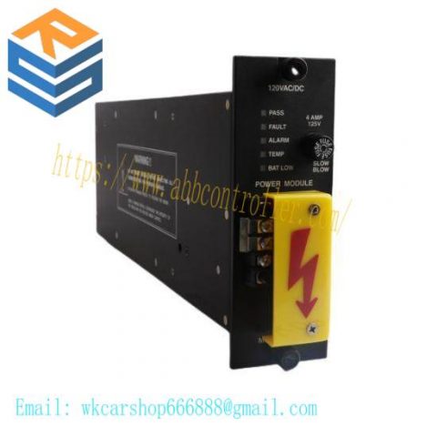 Triconex 8300A Power Supply Module, 120VAC/DC