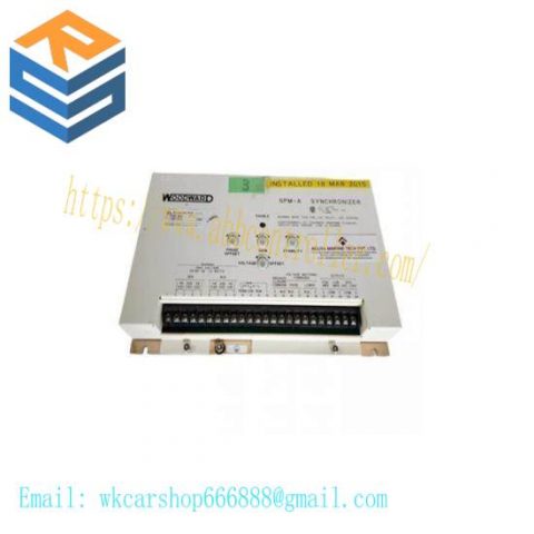 Woodward 9905-003 SPM-A Synchronizer: Precision for Diesel Engine Integration