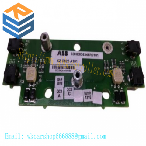 ABB 3BHE036346R0101 XZ C825 A101 Card - Advanced Process Control Module