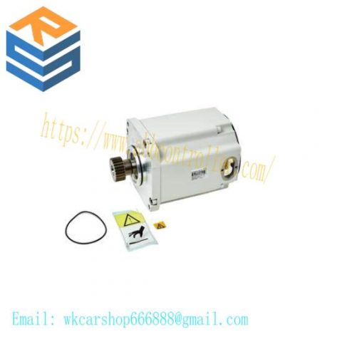 ABB 3HAC037163-003 Motor with Pinion, White RAL 9003