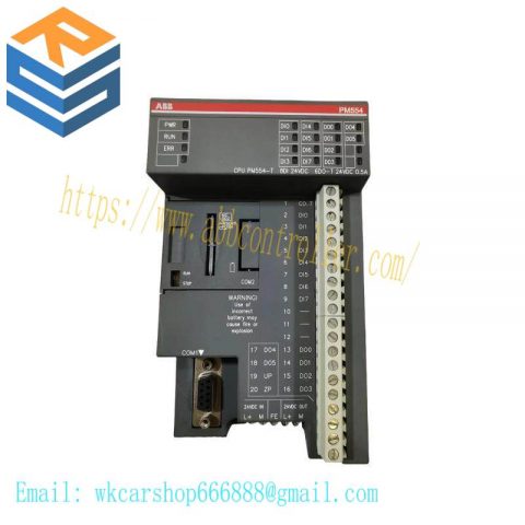 ABB PM554-T A0 - Industrial Automation PLC CPU, Designed for Precision and Efficiency