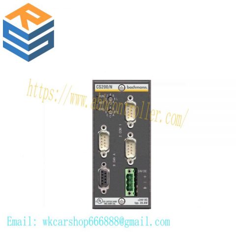 Bachmann CS200/N CANopen Slave Module, Precision Control in Industrial Automation