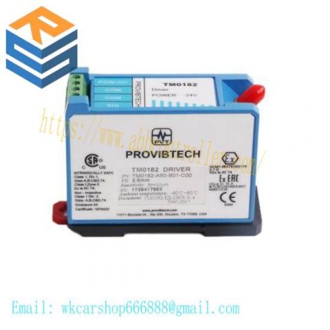 Bently Nevada WT0182-A50-B01-C00 Proximity Sensor, Industrial Control Module