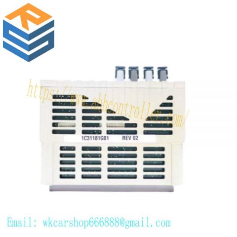 EMERSON 1C31181G01: Advanced Remote MAU Input Output Module