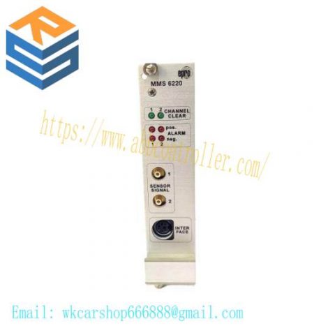 Emerson Ovation MMS6220 Monitoring Module: Advanced Automation for Industrial Control