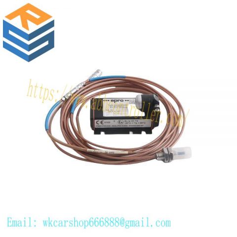 EPRO CON021 Preamplifier for Eddy Current Sensors, Linear Measurement Range 2mm