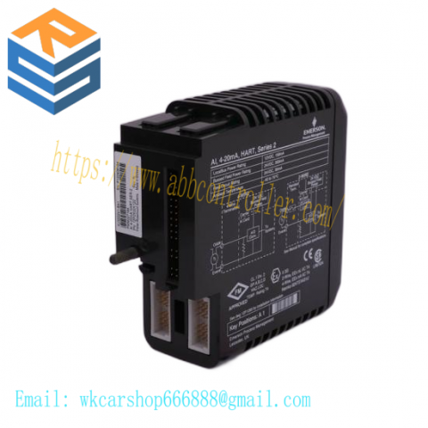 FISHER-ROSEMOUNT KJ3001X1-BB1 Analog Input Module