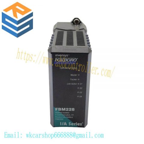 Foxboro FBM228 P0922QS Fieldbus Module - 4 Port Industrial Control Solution