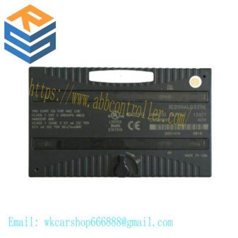 GE FANUC IC200ALG620 Analog Input I/O: Precision Control for Industrial Automation