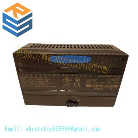 GE FANUC IC200MDL740B: Industrial Control Module, Advanced Automation Solutions