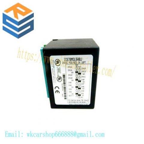 GE IC670MDL640 Discrete Output Module for Industrial Automation