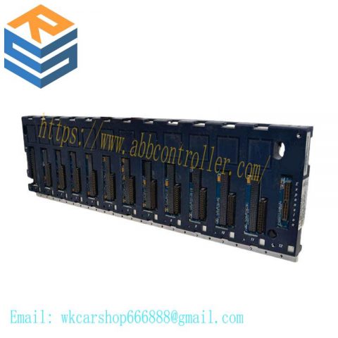 GE Industrial Controls IC695CHS012-CA Twelve Slot Backplane, for Enhanced System Flexibility