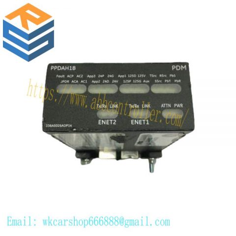 GE IS220PPDAH1B Industrial Control I/O Pack, PDM Diagonal