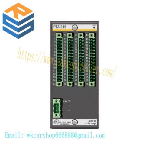 Bachmann PTA216 Temperature Input Module - Precision Control for Industrial Automation
