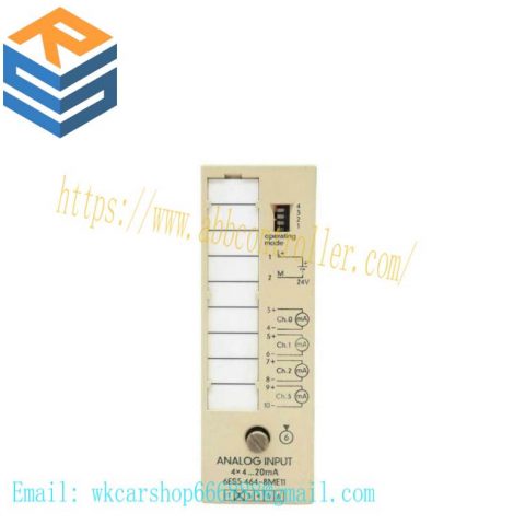 Siemens 6ES5464-8ME11 SIMATIC S5 Analog Input Module