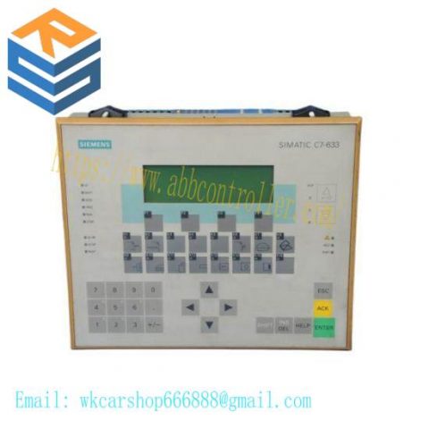 Siemens 6ES7633-2BF02-0AE3 C7-633DP Compact Display & Control Unit