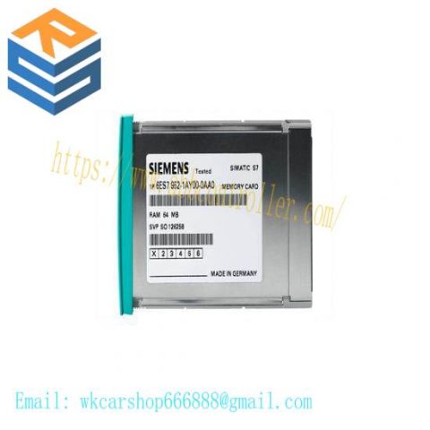 Siemens 6ES7952-1AS00-0AA0 RAM Memory Card for Industrial Control Systems