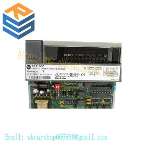 Allen-Bradley SLC500 1746-NIO4I Analog Combination Module