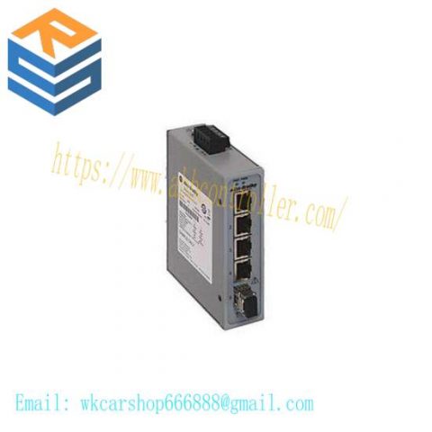 Allegro MicroSystems 1783-US4T1F Stratix 2000 Industrial Unmanaged Ethernet Switch, Advanced Networking Solutions for Heavy Duty Applications