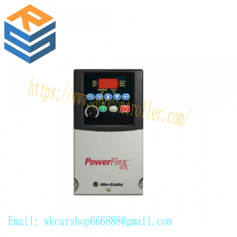 GE PowerFlex 4 22B-E9P9N104 AC Drive, Advanced Industrial Control Module