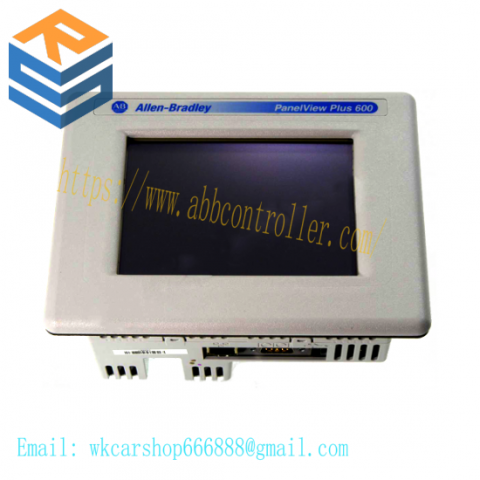 AB PanelView Plus Terminal 2711P-T10C22D9P - Allen-Bradley PLC, Industrial Display Controller