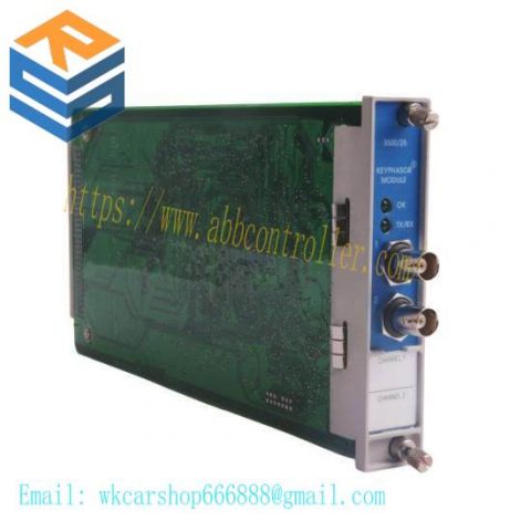 Bently Nevada 3500/25 149369-01 Keyphasor Module - Precision Shaft Monitoring System