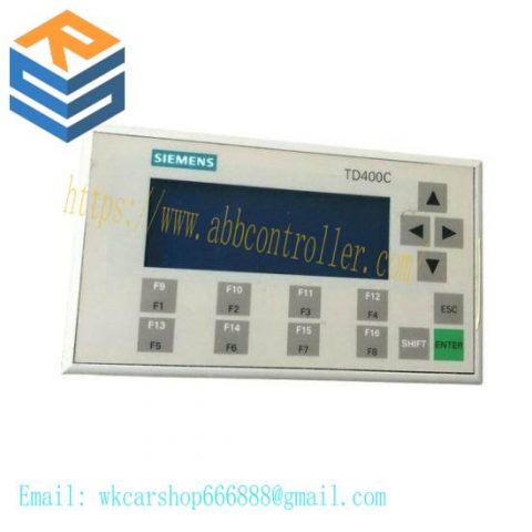 SIEMENS SIMATIC TD400C Operator Panel, 6AV6640-0AA00-0AX1