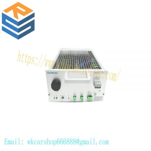 SIEMENS 6DD1683-0CD5 - High-Performance Power Supply Unit