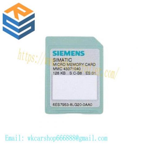 Siemens 6ES7953-8LG20-0AA0 Micro Memory Card for Industrial Control