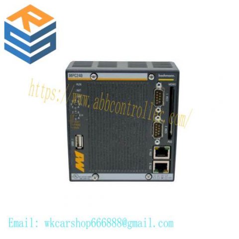 BACHMANN MPC240: Industrial PLC Module for Advanced Automation Solutions