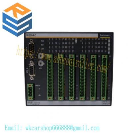 Bachmann DIO264-C: High-Performance Digital Input/Output Module